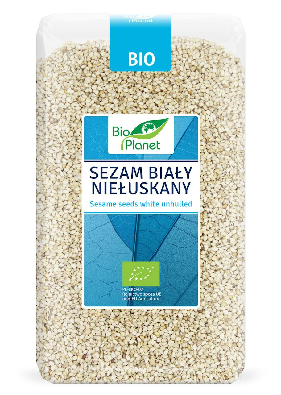 Sezam biały niełuskany bio 1 kg