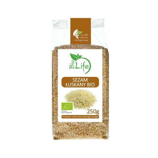 Sezam łuskany bio 250 g