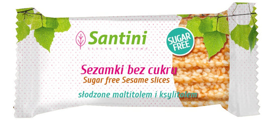 Sezamki bez cukru santini, 27 g