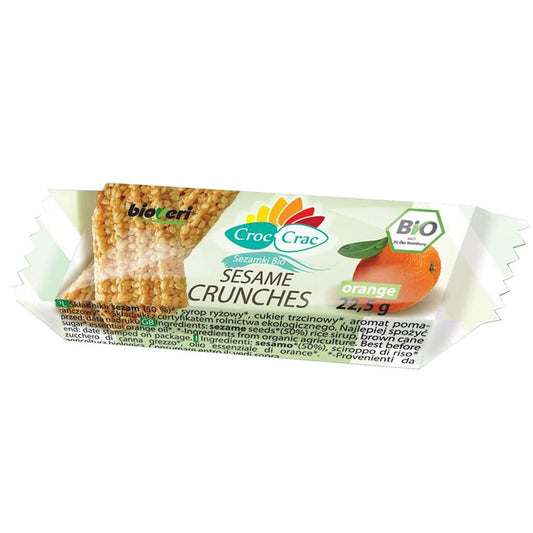 Sezamki pomarańczowe bio 22,5 g - croc-crac (biove