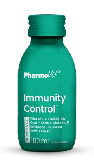Shot immunity control bezglutenowy 100 ml - Pharmovit