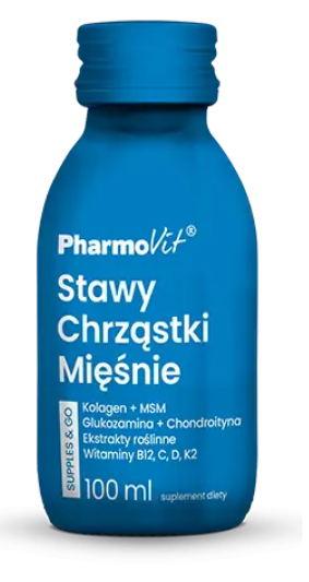 Shot stawy chrząstki mięśnie bezglutenowy 100 ml - Pharmovit
