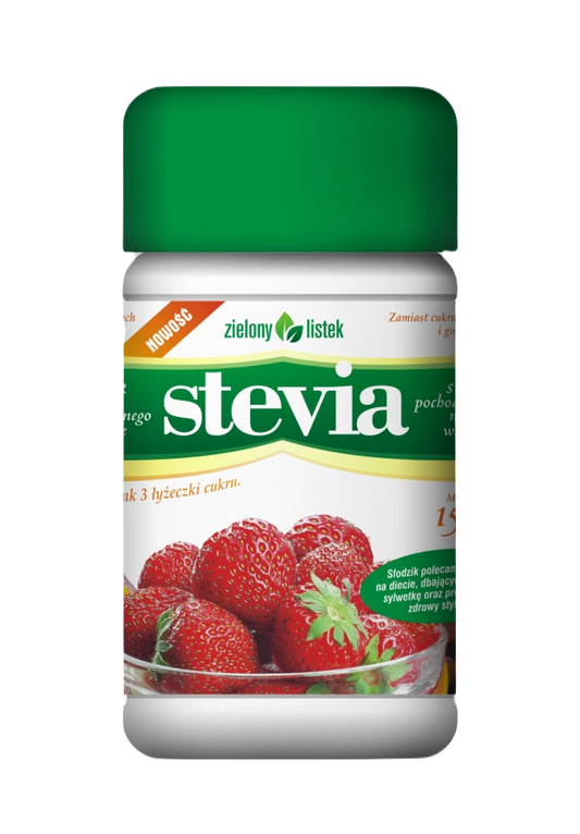 Słodzik puder 150 g stevia zielony listek