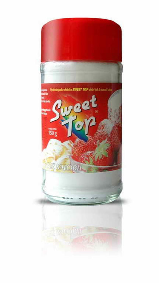 Słodzik puder 150 g sweet top ( czerwony )