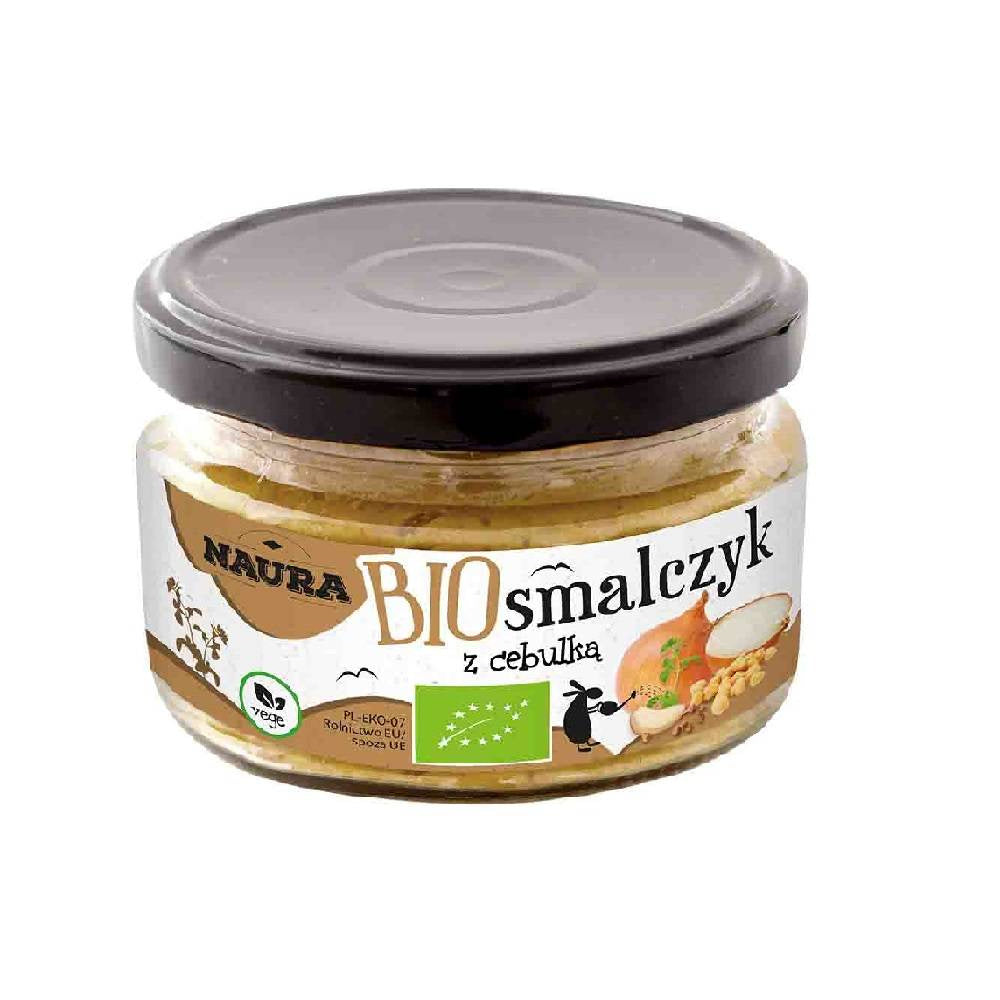 Smalczyk wegański z cebulą bio 190 g