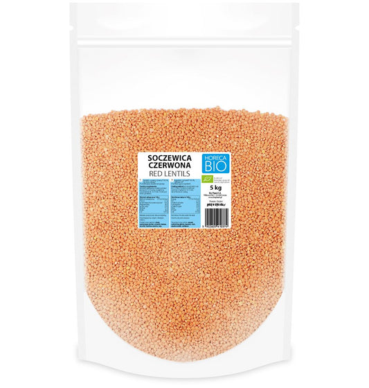 Soczewica czerwona bio 5 kg