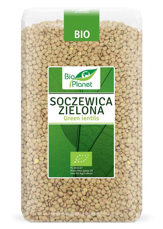 Soczewica zielona bio 1 kg