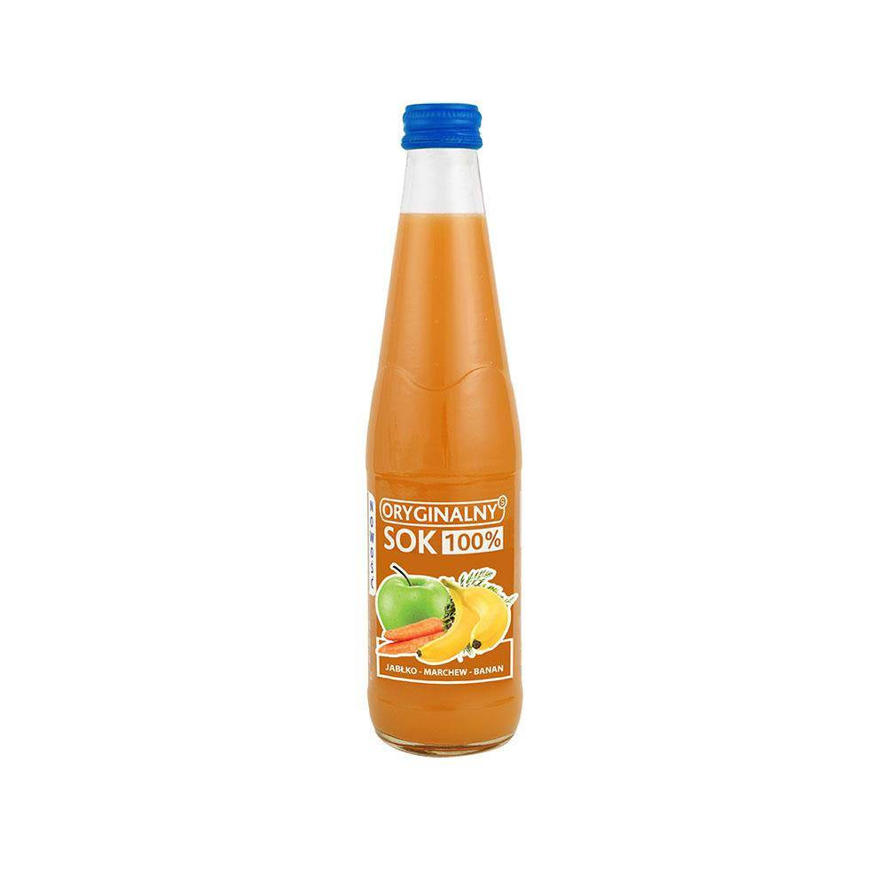 Sok jabłko-marchew-banan 330 ml