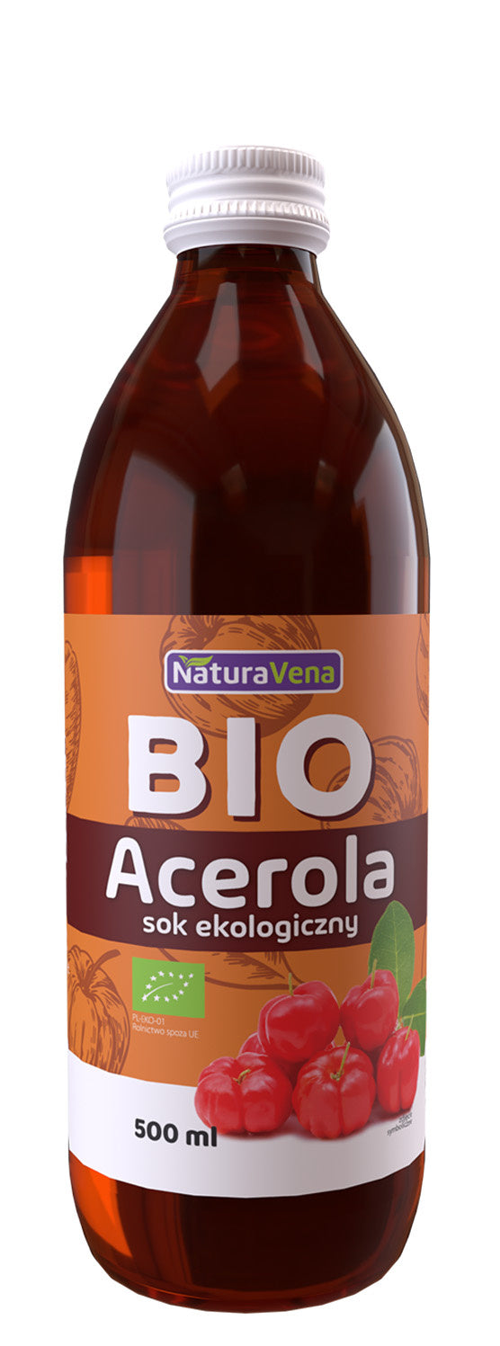 Sok z aceroli bio 500 ml - Naturavena
