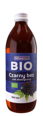 Sok z czarnego bzu 100 % bio 500 ml - Naturavena