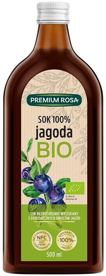 Sok z jagód 100% bio 500 ml