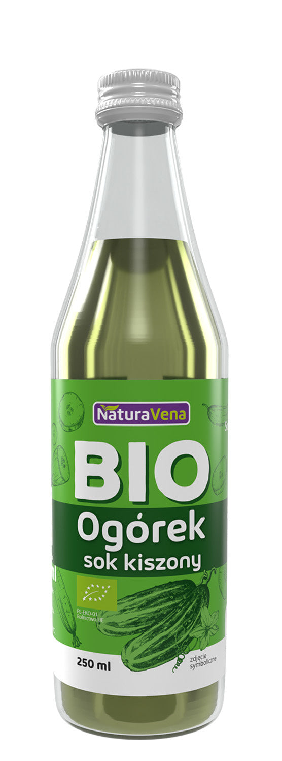 Sok z ogórków kiszonych bio 250 ml - Naturavena