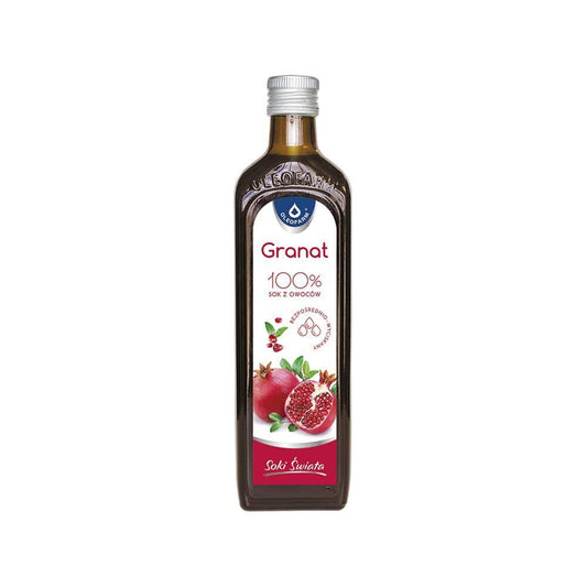 Sok z owoców granatu 100% 490 ml