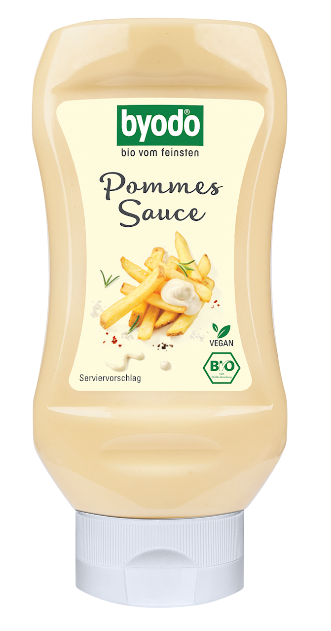 Sos kremowy do frytek bezglutenowy bio 300 ml - Byodo