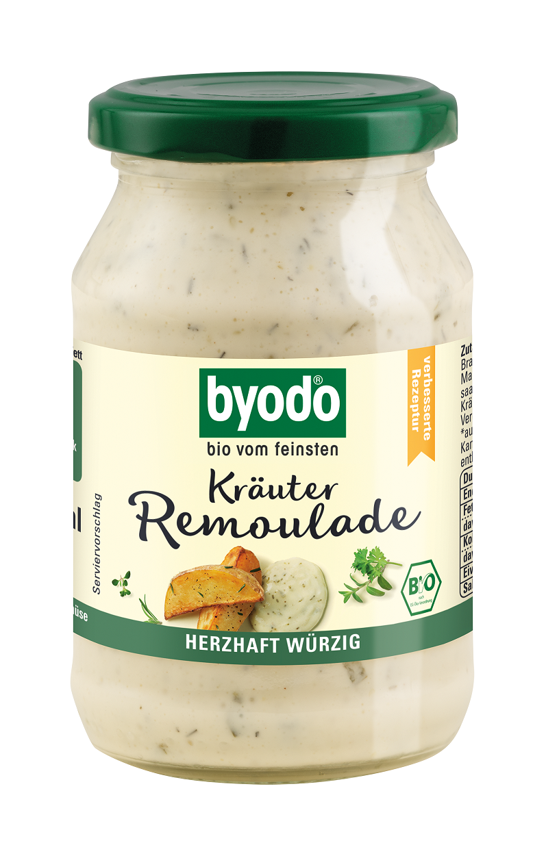 Sos remulada ziołowy bezglutenowy bio 250 ml - Byodo