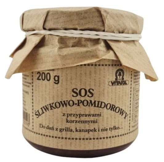Sos śliwkowo-pomidorowy do dań z grilla, kanapek 200g