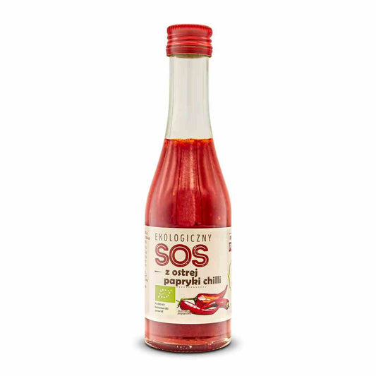 Sos z ostrej papryki chili bio 220 g