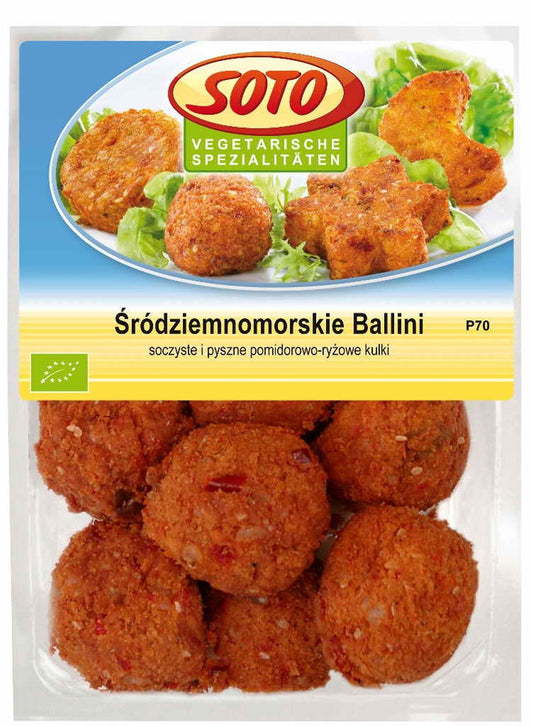 Śródziemnomorskie ballini BIO 250 g - SOTO