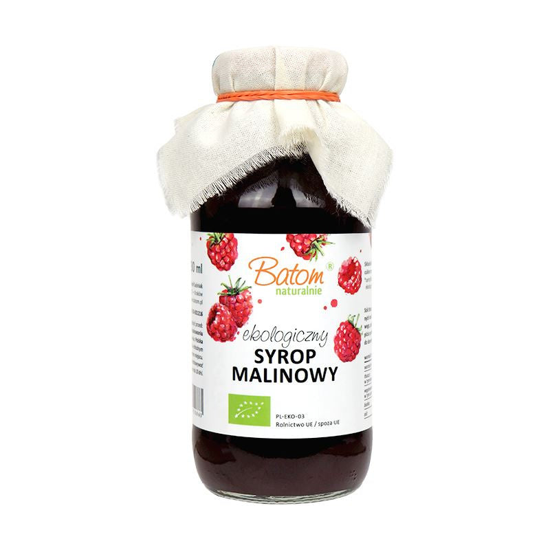 Syrop malinowy bio 330 ml