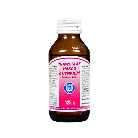 Syrop prawoślaz z cynkiem 125 g