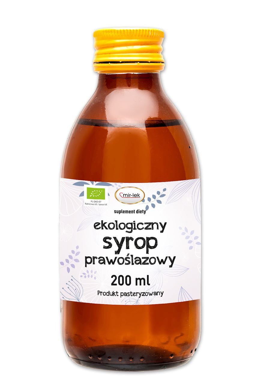 Syrop prawoślazowy bio 200 ml - mir
