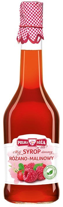 Syrop różano-malinowy 500 ml