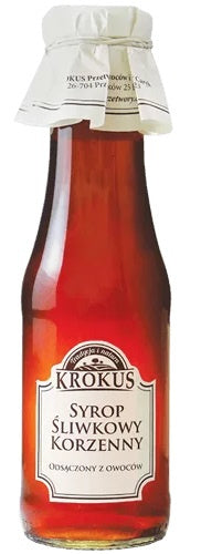 Syrop śliwkowy korzenny 375 g (300 ml) - krokus