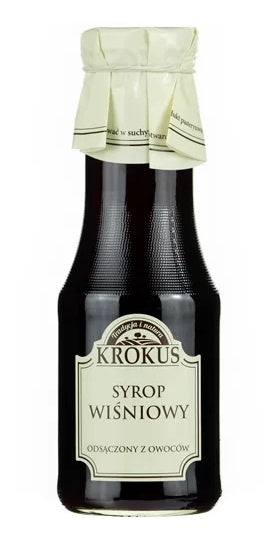 Syrop wiśniowy bezglutenowy 375 g (300 ml) - krokus