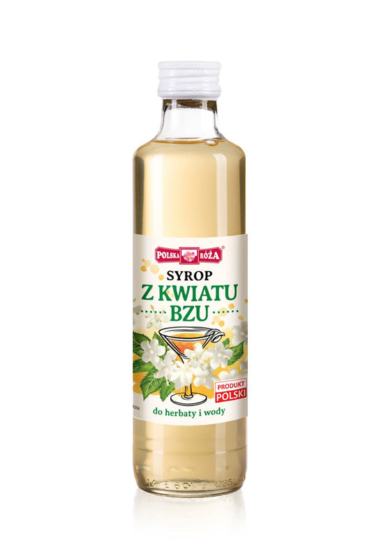 Syrop z kwiatu bzu 250 ml - Polska Róża