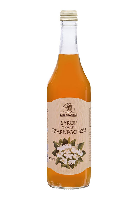 Syrop z kwiatu czarnego bzu 500 ml - Rembowscy