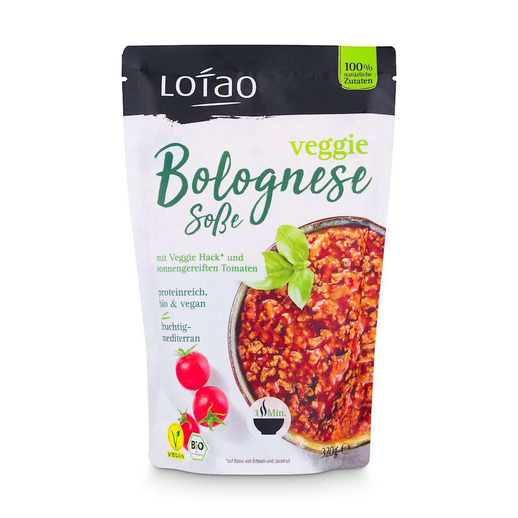 Vegański sos bolognese bio 320 g - LOTAO