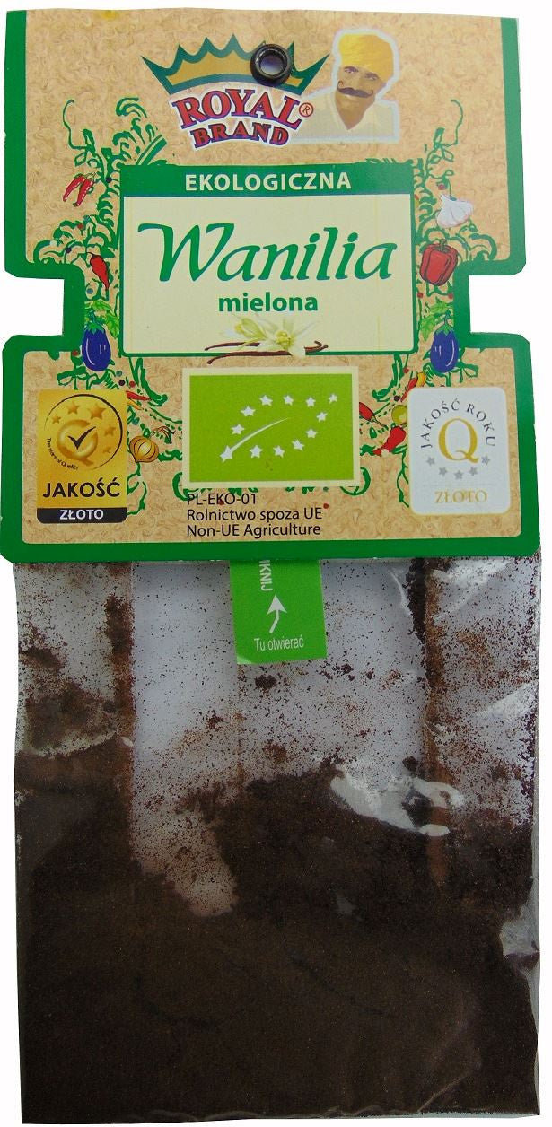 Wanilia bourbon mielona bio 5 g - Royal Brand