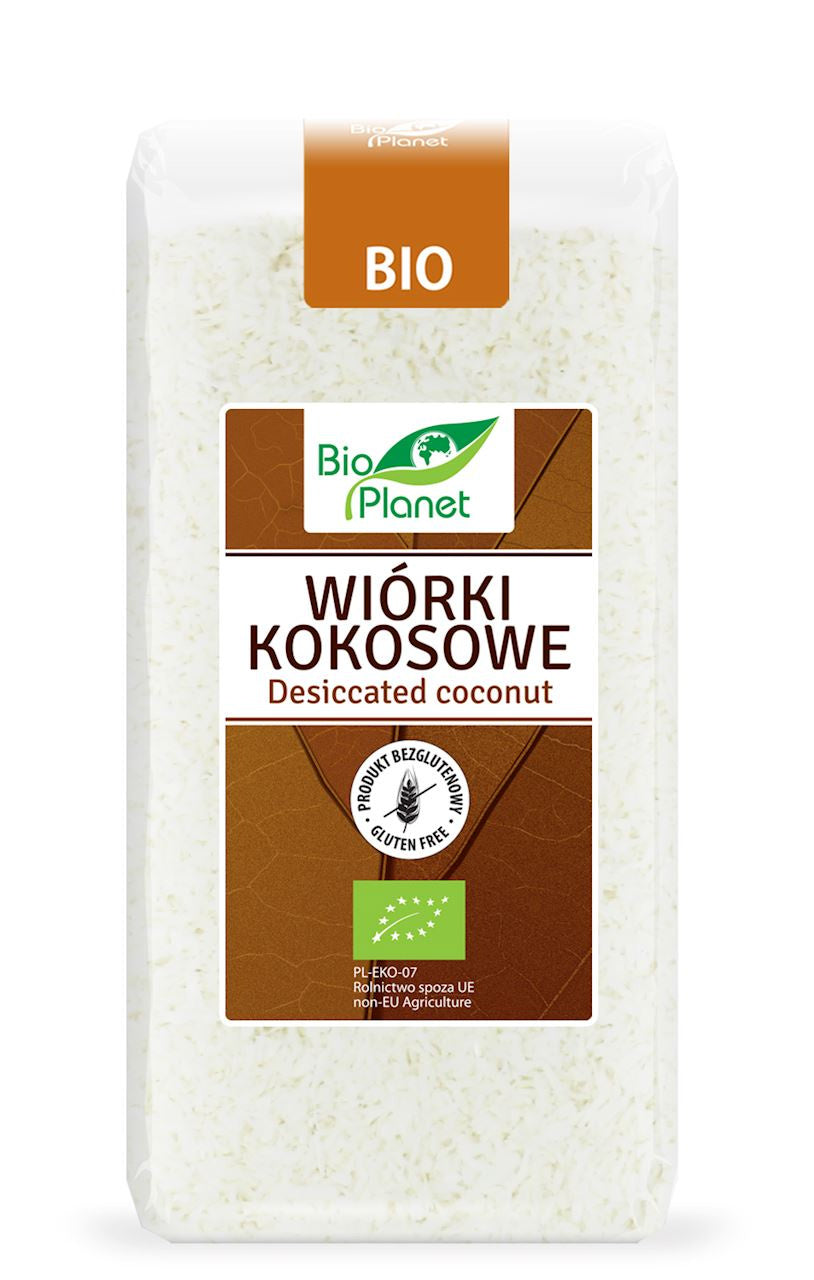 Wiórki kokosowe bezglutenowe bio 200 g