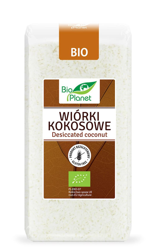 Wiórki kokosowe bezglutenowe bio 200 g