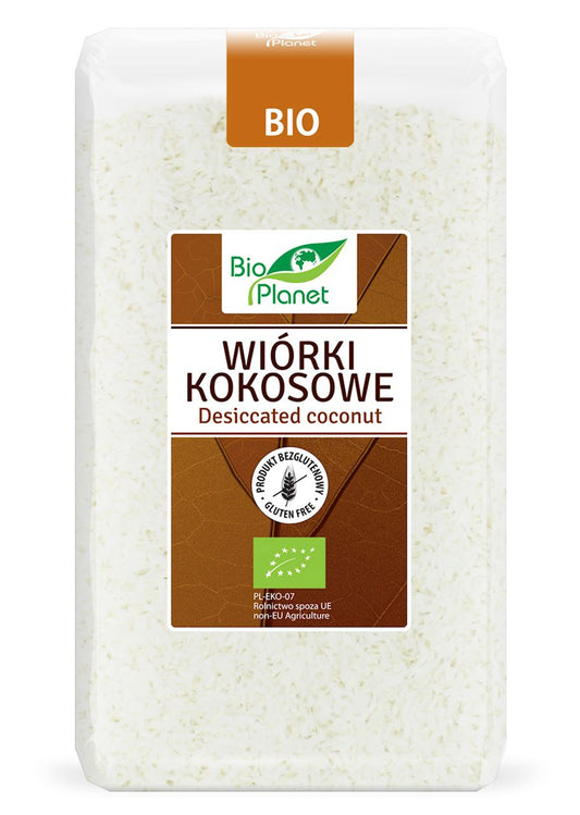 Wiórki kokosowe bezglutenowe bio 500 g