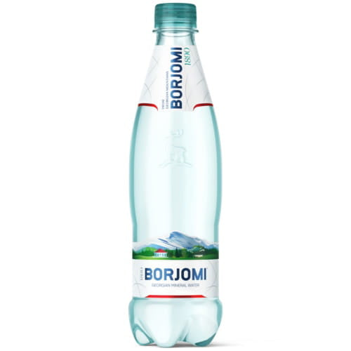 Woda mineralna gazowana pet 500 ml - Borjomi