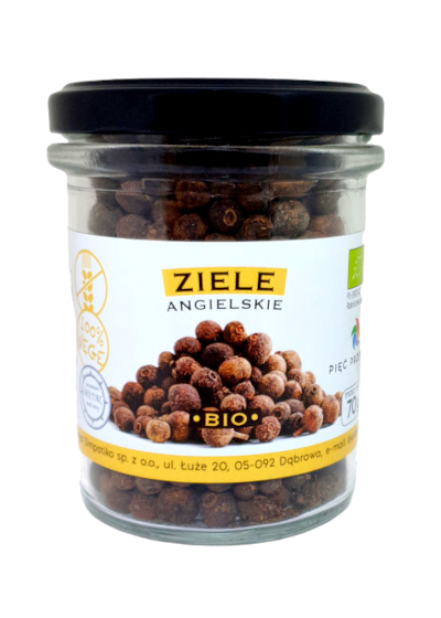 Ziele angielskie bezglutenowe bio 70 g - Pięć Przemian